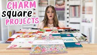 LOOK what I TURN these CHARM SQUARES into | 4 Amazing Must See Projects