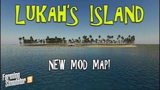 “LUKAH’S ISLAND” INTRIGUING NEW MOD MAP! Farming Simulator 19 MAP TOUR (Review) FS19.