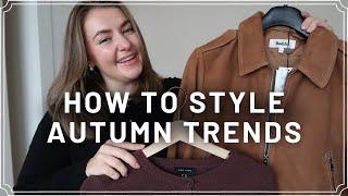 HOW TO STYLE THE TRENDS OF THE SEASON - WHAT TO SHOP THIS AUTUMN | PetiteElliee