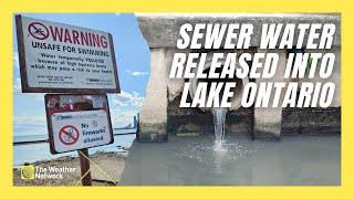 Sewer Water Released Into Lake Ontario Closes Beaches Around Toronto