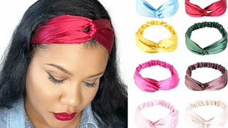 Twisted hair band tutorial from start to finish#beginners #pleasesubscribe