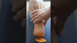 Satisfying Winter Squash Cutting #shorts #cuttingskills