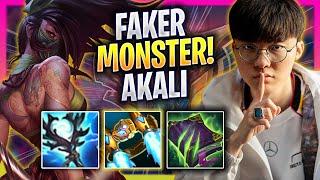 FAKER IS A MONSTER WITH AKALI! - T1 Faker Plays Akali MID vs Sylas! | Season 2025