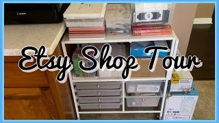 Etsy Shop Tour | Small Business Work Shop | Budget & Planner Shop