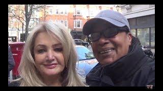 Bonnie Tyler stopping for fans @ BBC Radio 2