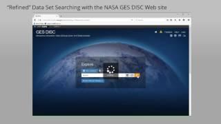 Tutorial for the new NASA GES DISC Web site