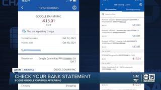 Check your bank statements: Bogus Google charges appearing