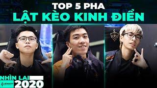 Top 5 pha lật kèo mãn nhãn tuyệt đối của tuyển thủ Việt Nam | Highlight 2020 - Liên Quân Mobile