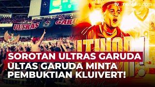 Ultras Garuda Tidak Sambut Patrick Kluivert dengan Meriah, Fokus pada Hasil Garuda | OneNews Update