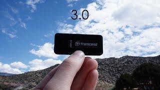 Transcend USB SD Card Reader Review!
