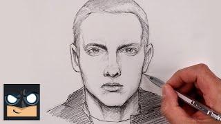 How To Draw EMINEM | Sketch Tutorial