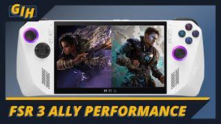 FSR 3 Brings A Significant Performance Boost To The Asus ROG Ally: 15-20 FPS Gains, We Tested It!