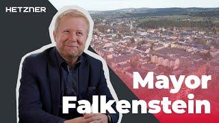 Hetzner in Falkenstein - Mayor Marco Siegemund [German w/ English subtitles]