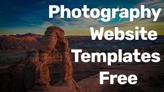 Best Free Photography Website  Design Templates for photographers  Download – Responsive