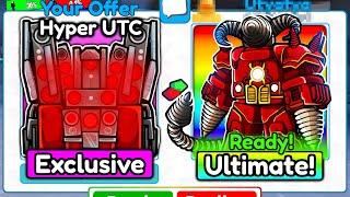 ⭐️ TRADE HYPER TITAN CAMERAMEN FOR THIS SECRET UNIT... in Toilet Tower Defense!