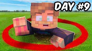 Minecraft lekin Aylana ichida 100 kun !