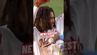 the new FASTEST player in mlb??