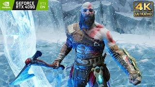 God of War Ragnarok (PC) MAX Settings 4K Gameplay DLSS 3 | RTX 4090 