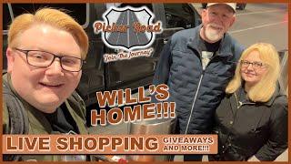 Will's Home!!! Picker Road Live! Shopping, Giveaways & More! Join the Journey! 03/04/2025