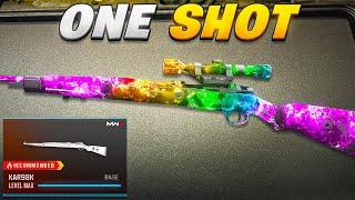 new *ONE SHOT* KAR98 CLASS SETUP in WARZONE 3!  (Best KAR98K Loadout) - MW3