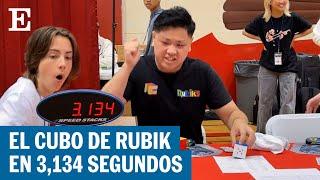 RÉCORD MUNDIAL: Un joven con autismo resuelve el cubo rubik en 3,134 segundos | EL PAÍS