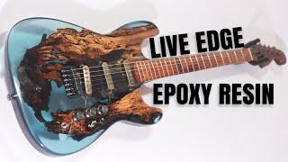 I Built a Live Edge Epoxy Resin Guitar