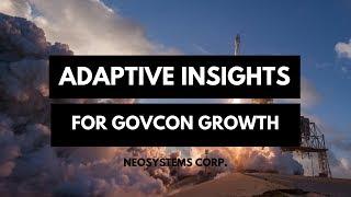 Adaptive Insights for Government Contractors - NeoSystems