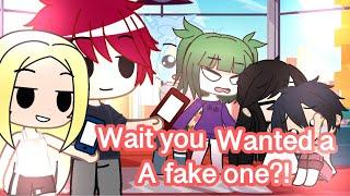 Wait you wanted a fake one..!?/GC/Meme/Assassination Classroom/Kanzaki X Sugino