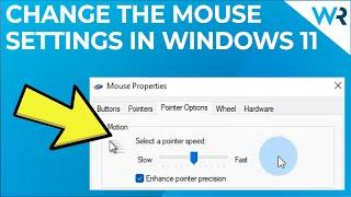 How to change Mouse Settings in Windows 11