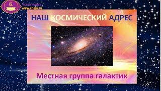 Космический адрес планеты Земля. Местная группа галактик