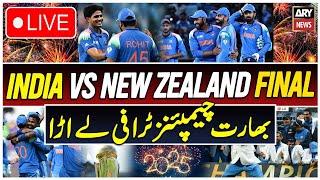  LIVE | India thump New Zealand to win ICC Men’s Champions Trophy 2025 | ARY News Live