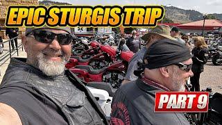 Epic Sturgis Motorcycle Trip EXPERIENCE of a Lifetime! Pt 9 A Day In Sturgis!