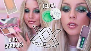 Duo Chrome Eyeshadow! Testing NEW XX REVOLUTION Makeup! & Mystery Bag Unboxing