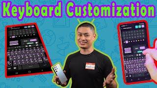 ⌨ SAMSUNG KEYBOARD CUSTOMIZATION for Android Phones S8 S9 S10 S20 S21 Plus Ultra Note 8 9 10 20