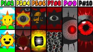 All Phases in Incredibox Sprunki: Phase 5 VS Phase 6 VS Phase 7 VS Phase 8 VS Phase 9 VS Phase 10