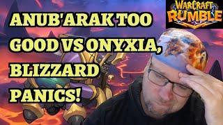 Blizzard PANICS Over Easy Onyxia Kills with Anub'arak - Balance Patch Coming - Warcraft Rumble