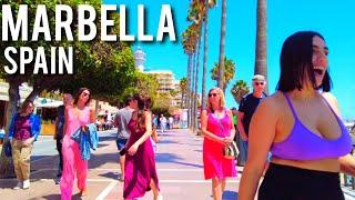 MARBELLA  Promenade June 2024 Update Costa del Sol Andalucía Spain 4K