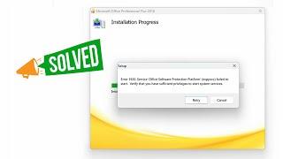 SOLVED | Error 1920 Service Office Software Protection Platform (osppsvc) failed to start