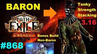 [Path of Exile 3.16] Baron Zombies Necromancer in 3.16 Scourge League Poe & 2nd build no baron - 868