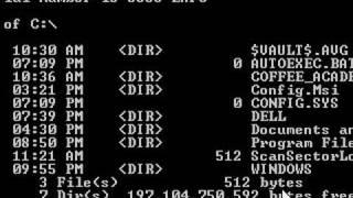 Change drive letters or directories in the dos command cmd window