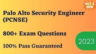 Palo Alto Security Engineer (PCNSE) Exam Questions & Dumps 2024