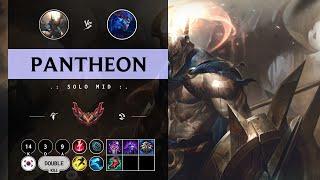 Pantheon Mid vs Aurelion Sol - KR Grandmaster Patch 14.9