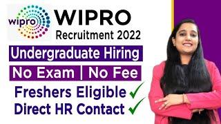 Wipro Recruitment 2022 | Fresher Jobs | Wipro Jobs For Freshers 2022 | Job Vacancy 2022 | MNC Jobs