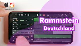 Rammstein - Deutschland on Iphone (Garageband Cover)