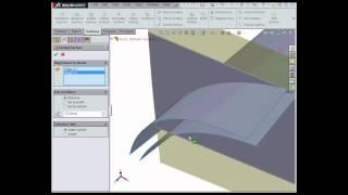 Flattening Surfaces #2  SOLIDWORKS Tutorials - What's New in 2015?