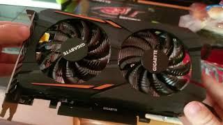 UNBOXING: Gigabyte GTX 1050 Ti 4gb Graphics Card and INSTALL!