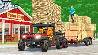 NOTHING CAN STOP THE BEAST ON FLAT SURVIVAL - Farming Simulator 22