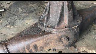 Restoration old UAZ differential car | Restore repair and reuse rusty old UAZ differential