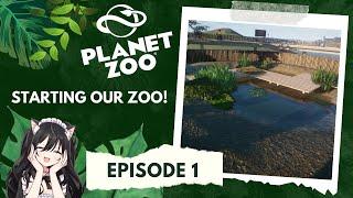 Starting Our Franchise Zoo in Planet Zoo! | #planetzoo | Episode 1