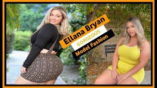 who is Ellana Bryan? | сurvy fashion plus size Instagram model